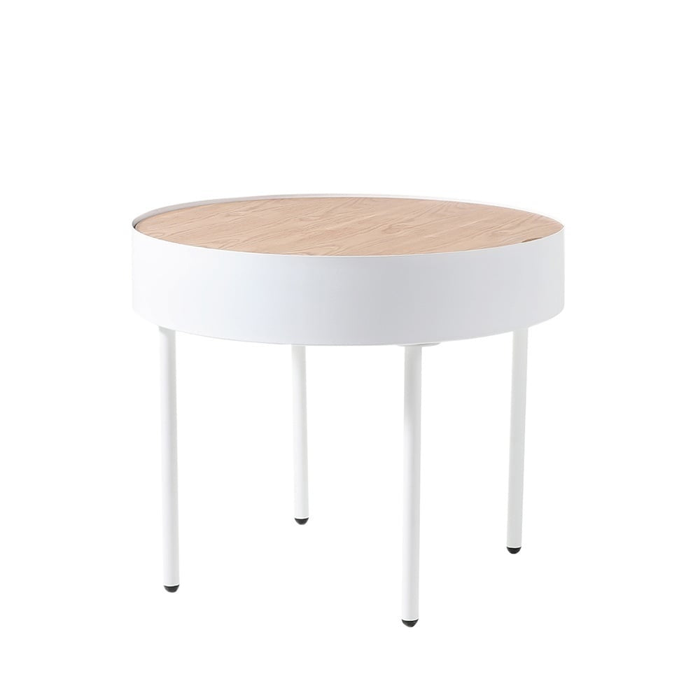 Coffee table Zita round white N/A.