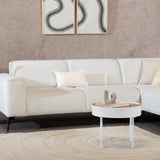 Coffee table Zita round white N/A.