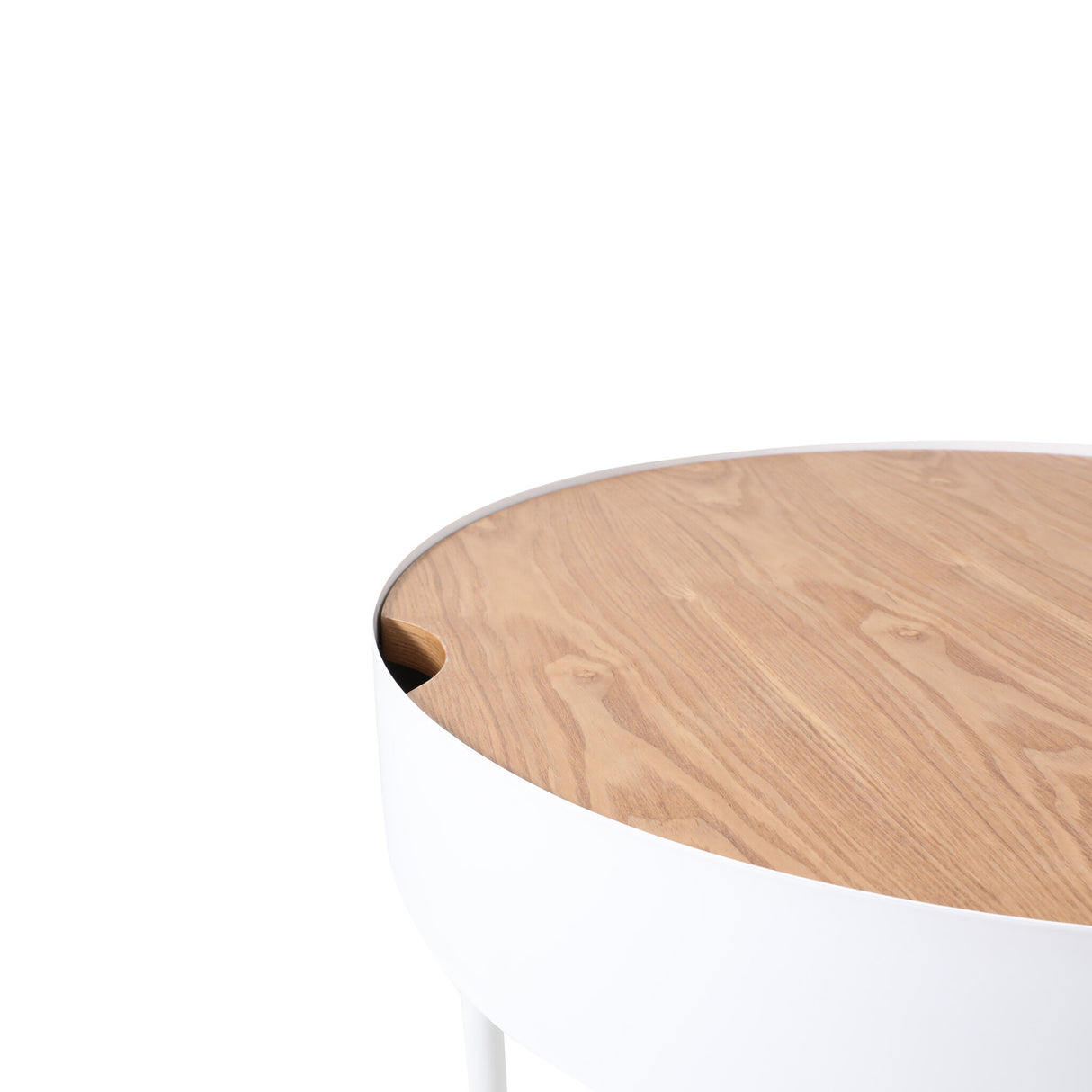 Coffee table Zita round black N/A.