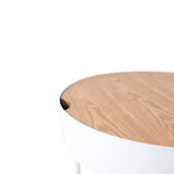 Coffee table Zita round black N/A.
