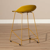 Scandinavian Barstool Ellen yellow 66cm - image 4