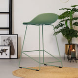 Scandinavian Barstool Ellen green 66cm - image 3