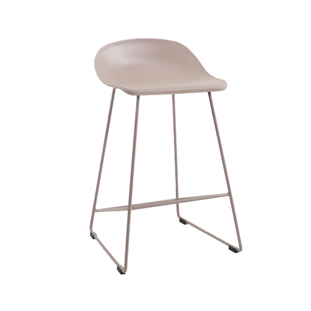 Scandinavian Barstool Ellen taupe 66cm - image 5