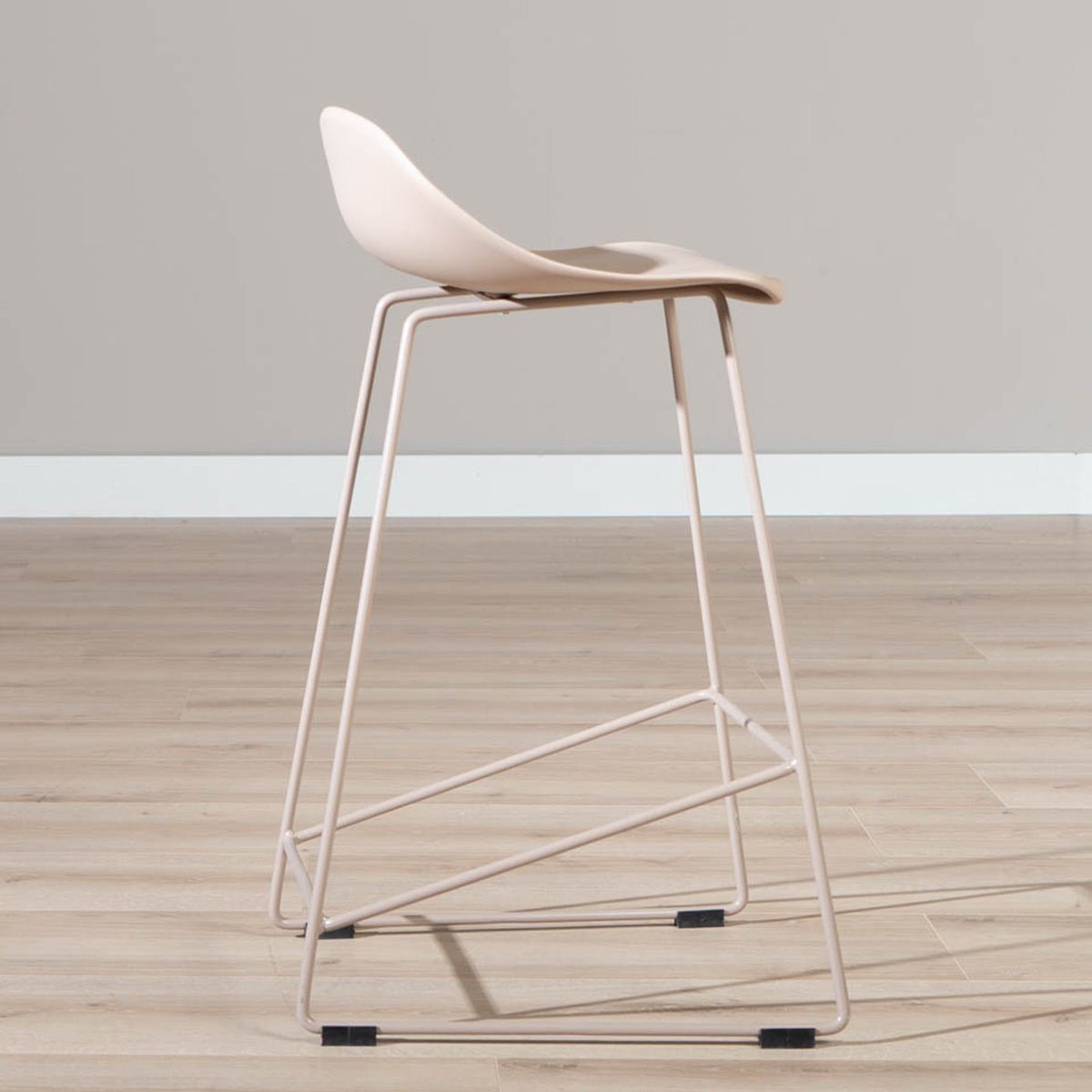 Scandinavian Barstool Ellen taupe 66cm - image 3