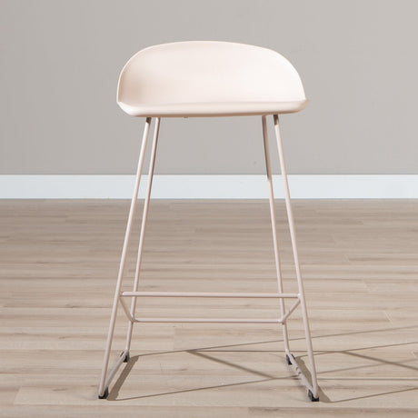 Scandinavian Barstool Ellen taupe 66cm - image 2