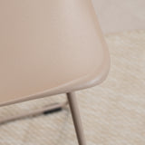 Scandinavian Barstool Ellen taupe 76 cm - image 7