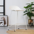 Scandinavian Barstool Ellen white 66cm - image 1
