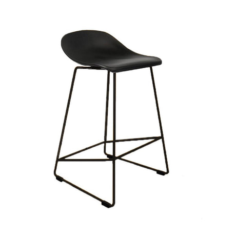 Scandinavian Barstool Ellen black 66cm Plastic