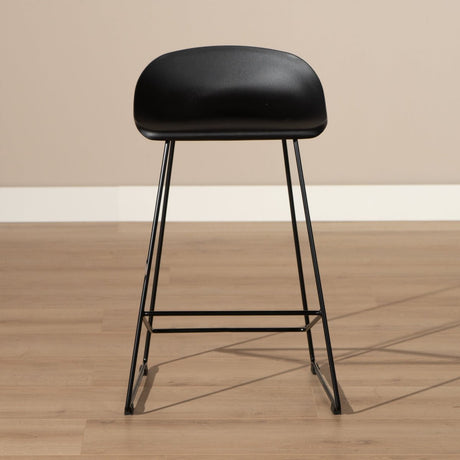 Scandinavian Barstool Ellen black 66cm - image 2