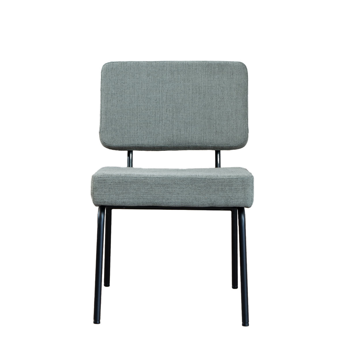 Scandinavian dining room chair Espen green recycled fabric - image 6