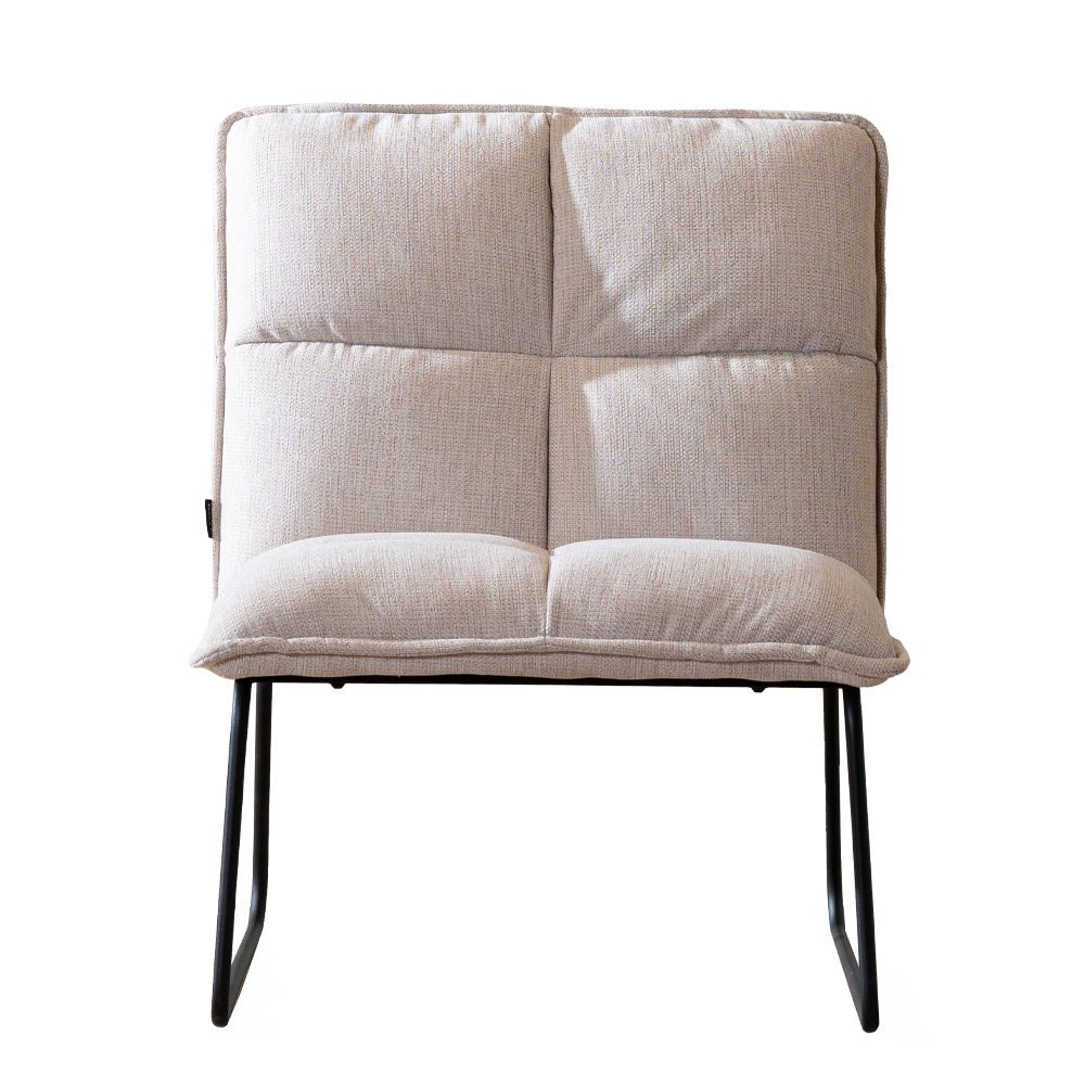 Scandinavian armchair Joran beige - image 3