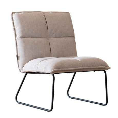 Scandinavian armchair Joran beige - image 2