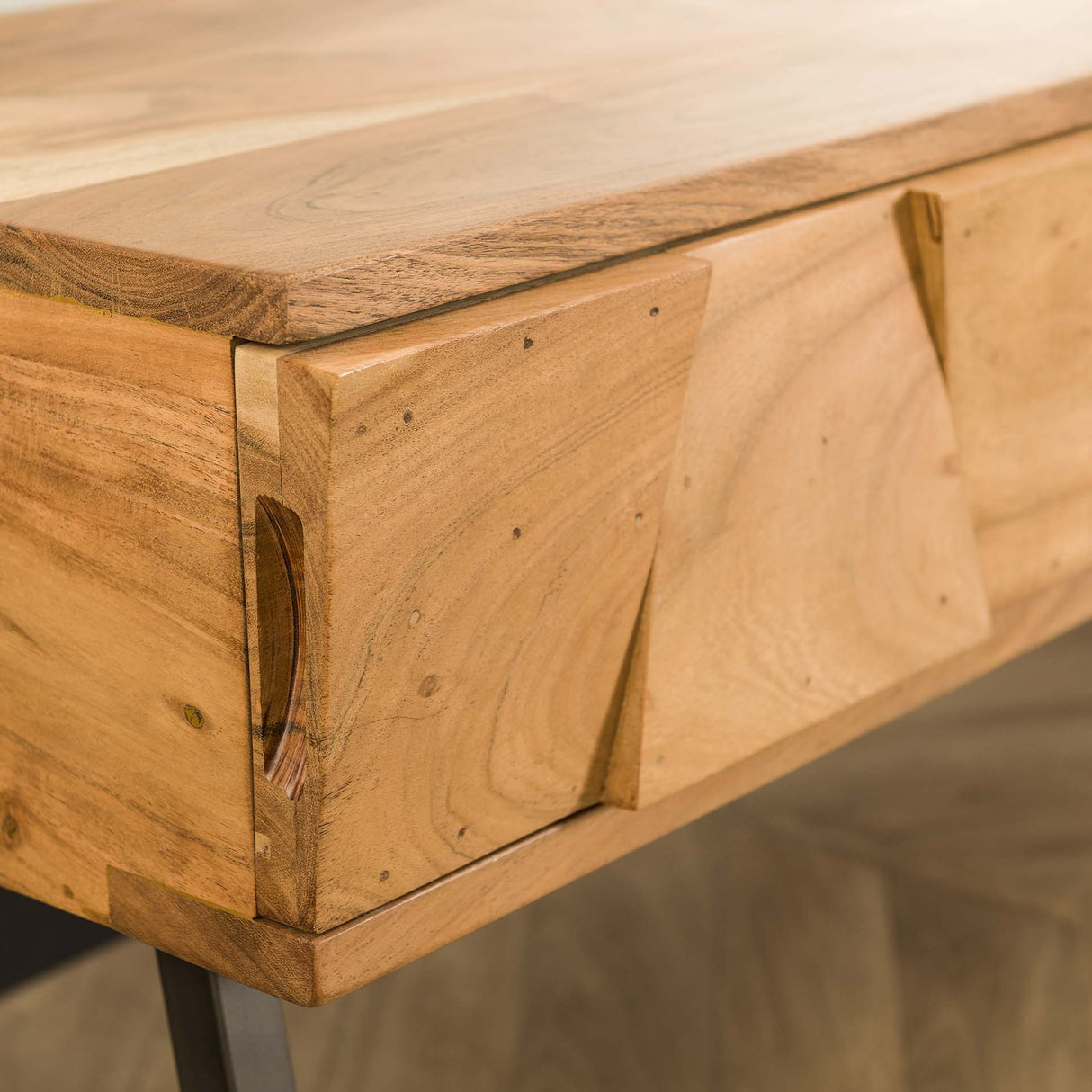 Dressing table Alisa DH Interior Acacia LxWxH 125x46x23 Acacia wood Atmospheric photo detail