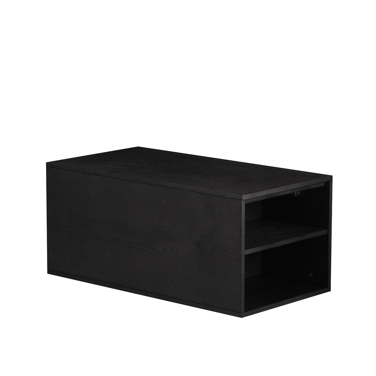 Side table Jaxx black oak 88x46 cm oak veneer