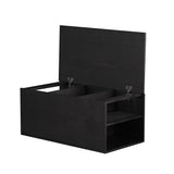 Side table Jaxx black oak 88x46 cm oak veneer