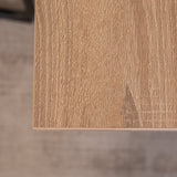 Lenzo Robson Oak table top Dimehouse Brown LxWxH 182x83x7 Melamine Atmosphere photo color sample