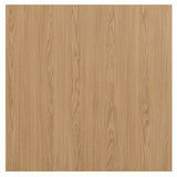 Table top Liam melamine oak 80 x 80 cm, 80 cm wide