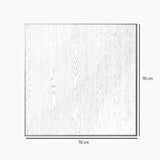 Table top Roan melamine black 70 x 70 cm, 70 cm wide