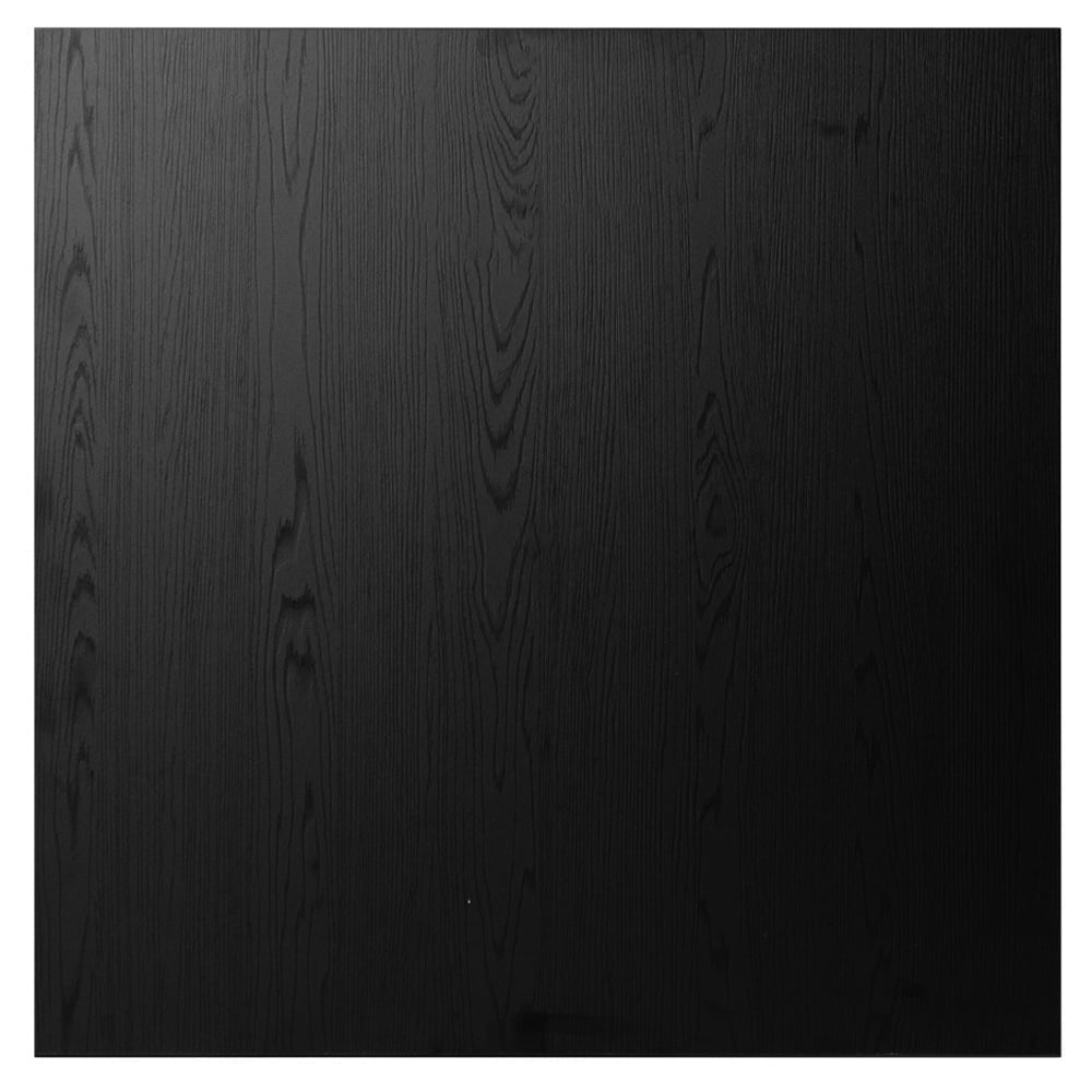 Table top Roan melamine black 80 x 80 cm, 80 cm wide