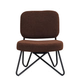 Teddy armchair Julia brown Teddy fabric