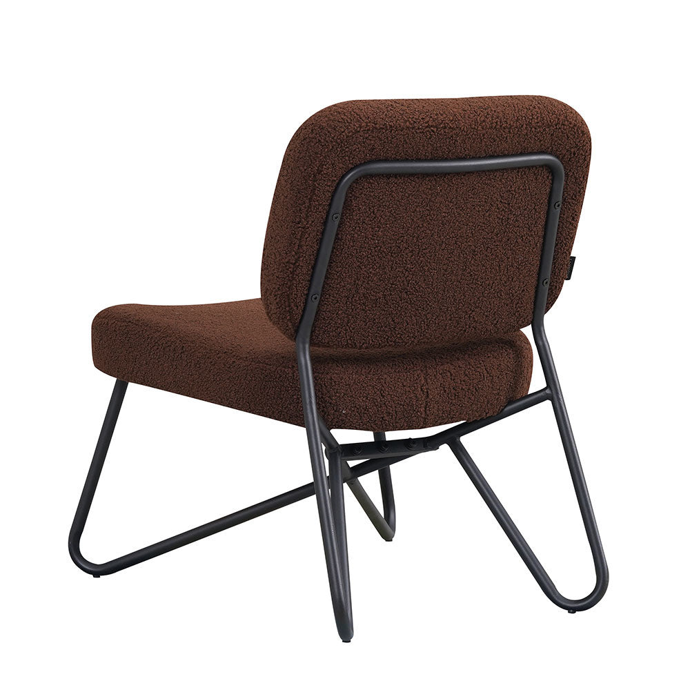 Teddy armchair Julia brown Teddy fabric