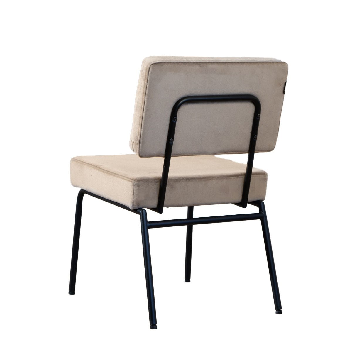 Velvet dining room chair Espen taupe - image 8