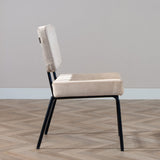 Velvet dining room chair Espen taupe - image 4