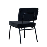Velvet dining room chair Aspen black - image 8