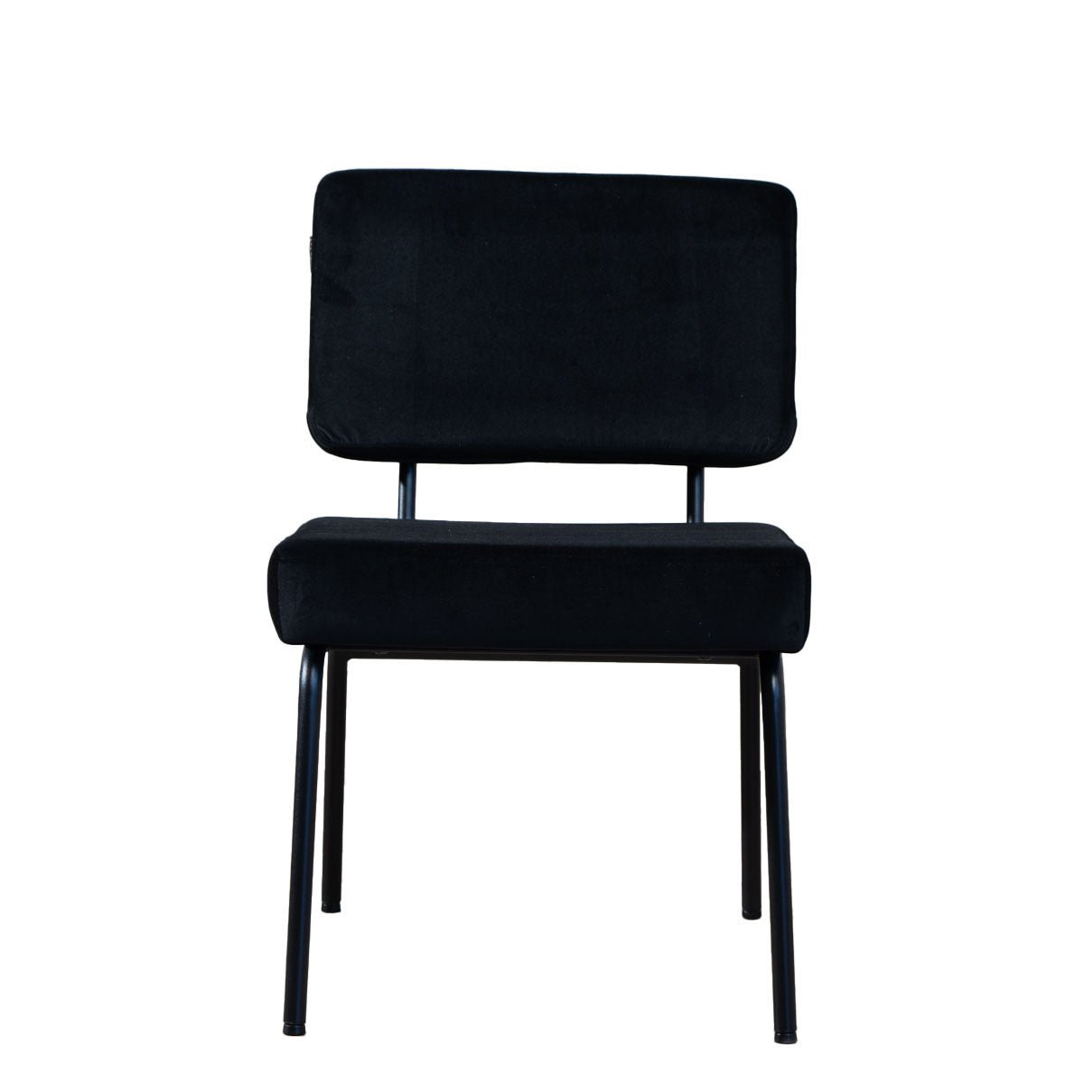 Velvet dining room chair Aspen black - image 6