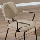 Velvet dining room chair Jethro taupe