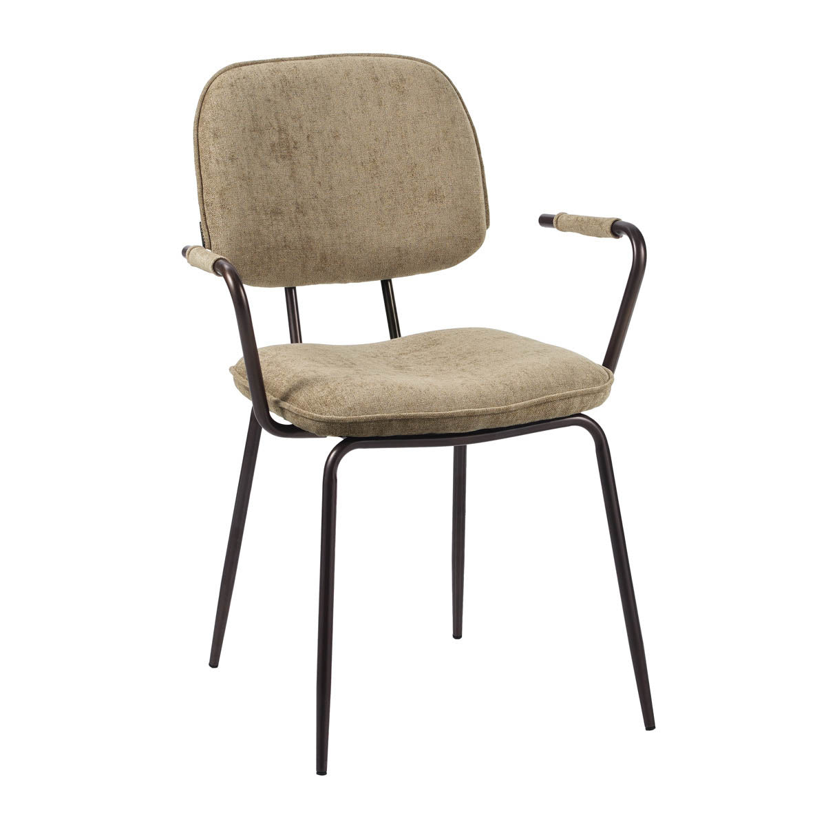 Velvet dining room chair Jethro taupe