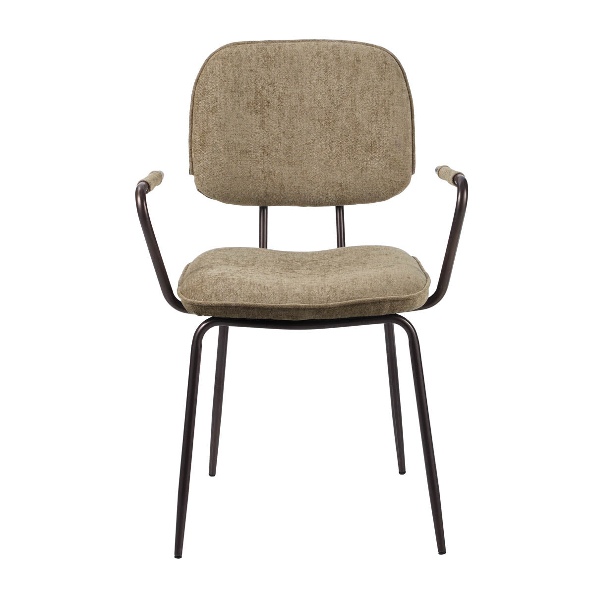 Velvet dining room chair Jethro taupe