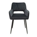 Velvet dining room chair Mika anthracite - image 6