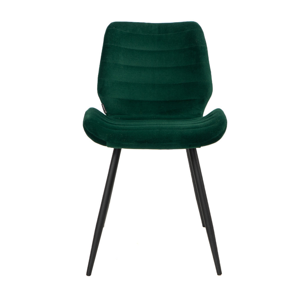 Velvet dining room chair Toby dark green - image 6