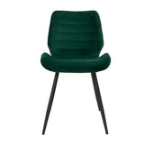 Velvet dining room chair Toby dark green - image 6