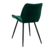 Velvet dining room chair Toby dark green - image 7