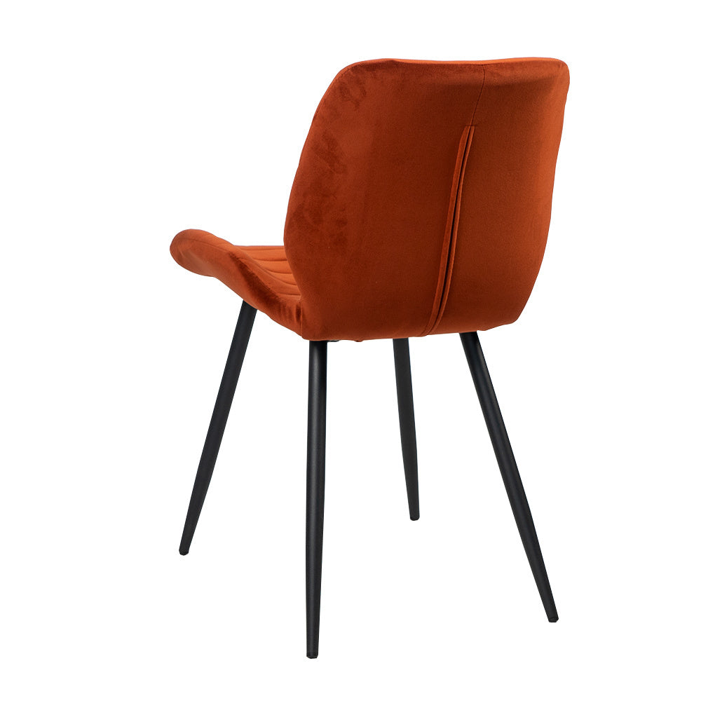 Velvet dining room chair Toby copper - image 7