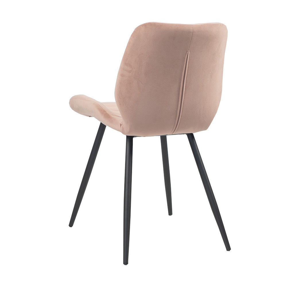 Velvet dining room chair Toby pink - image 7