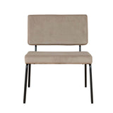 Velvet armchair Espen taupe - image 6