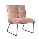 Velvet armchair Malaga pink - image 5