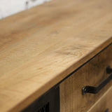 Sideboard Bryce Dimehouse Brown LxWxH 153x80x40 Mango wood Atmospheric photo detail