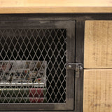 Sideboard Bryce Dimehouse Brown LxWxH 153x80x40 Mango wood Atmospheric photo detail