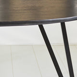 Eettafel Cesar Dimehouse Zwart LxBxH 256x116x9 Mangohout Sfeerfoto detail