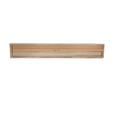 TV Furniture Bernie Rustic Oak Dimehouse Oak LxWxH 126x36x31 Melamine White photo detail